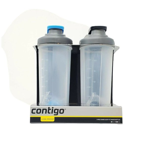 BRAND NEW 2 pack Contigo leak-proof shaker bottles - Picture 1 of 1